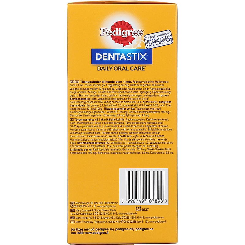 Pedigree Dentastix 28 stk. medium Pedigree