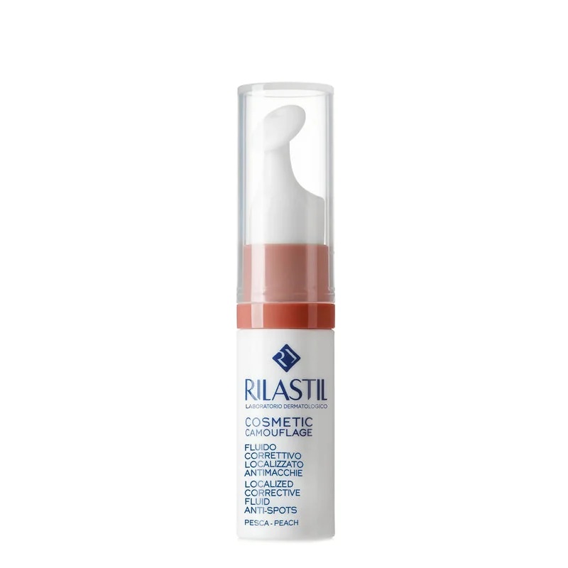 RILASTIL Corretivo Líquido Camuflagem Cosmética Rilastil Cor Pêssego para imperfeições da pele 5 ml Maquiagem