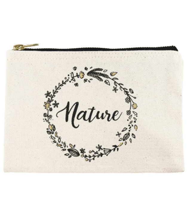 Bolsa de algodón orgánico natural