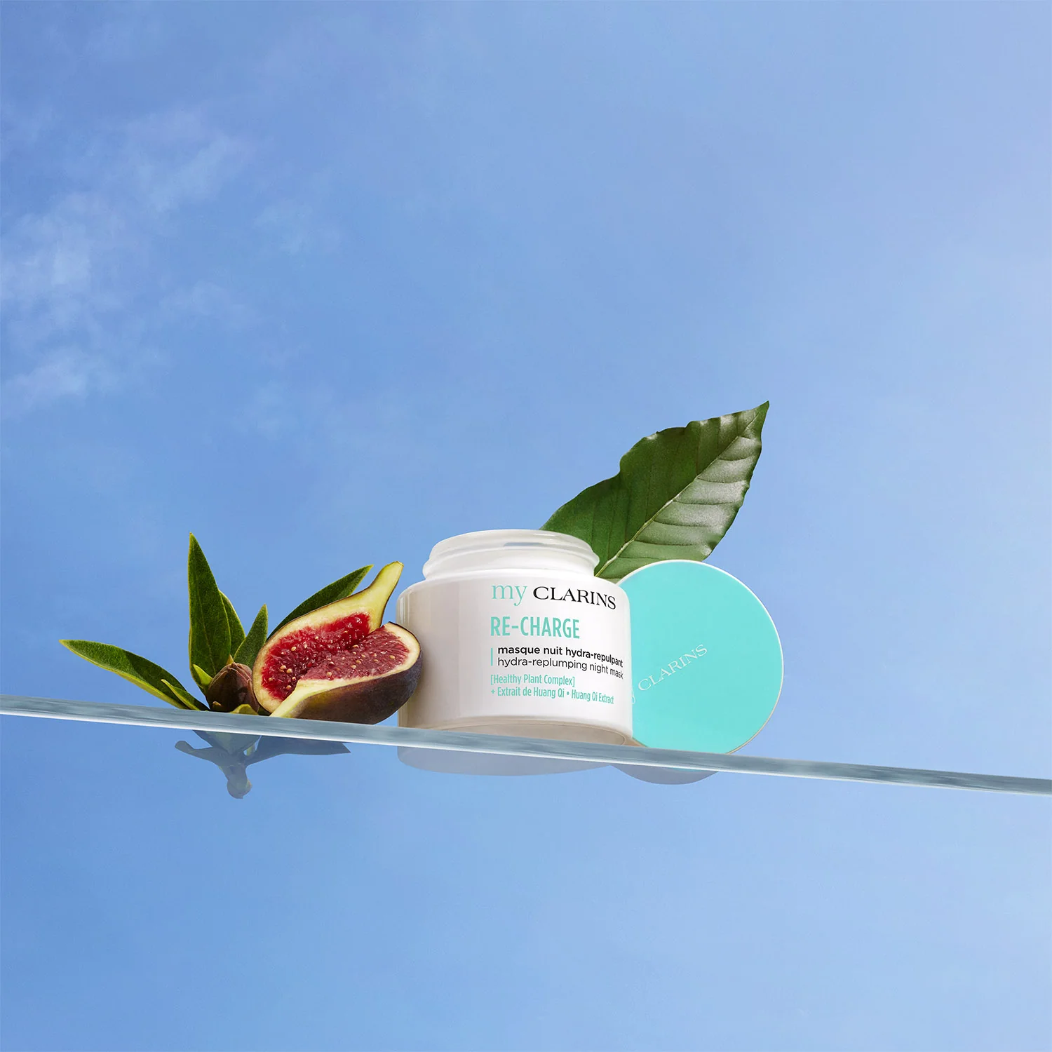 MY CLARINS RE-CHARGE Masque Nuit Hydra-Repulpant - Maschera Idratante viso, Tratt.viso notte idratante