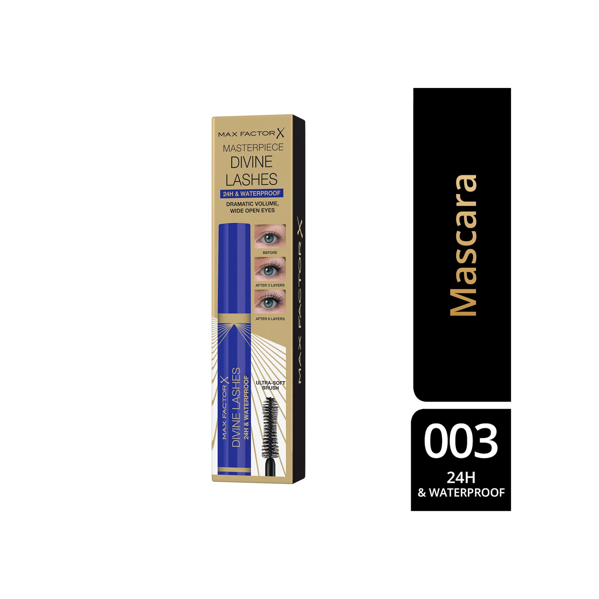 Vodootporna maskara Divine Lashes 001 crna - Max Factor