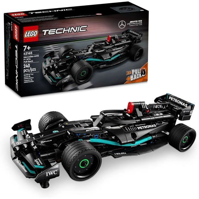 LEGO Mercedes-AMG F1 W14 E Performance 42165 Brinquedo de Construção - 240 Peças - Ação de Puxar - Idade 7+