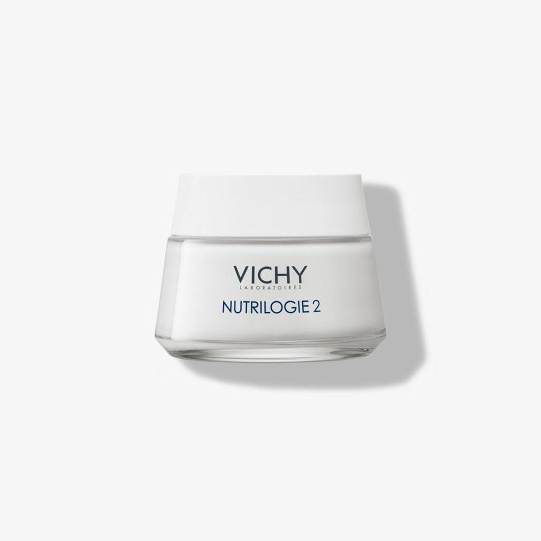 „Vichy Anti-Aging Care Nutrilogie 2 Intensyvus veido kremas dieniniam kremui – labai sausai odai“ 50 ml