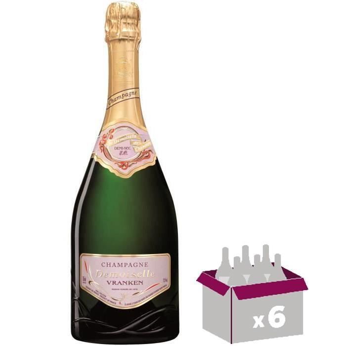 Champagne Demoiselle EO - Demi-Sec - 75 cl x6