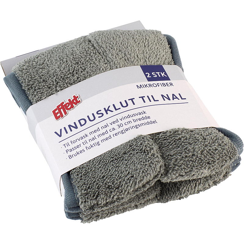 Effekt Vindusklut 2-pakning, for nal, Effekt