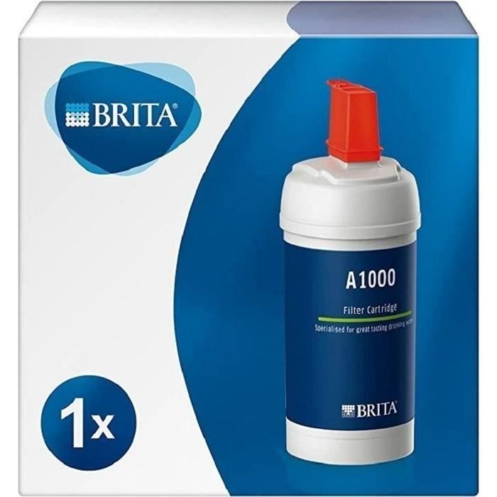 Cartucho BRITA - A1000 - Sistema de filtración para grifos - Filtra la cal, el cloro, el plomo y las impurezas.