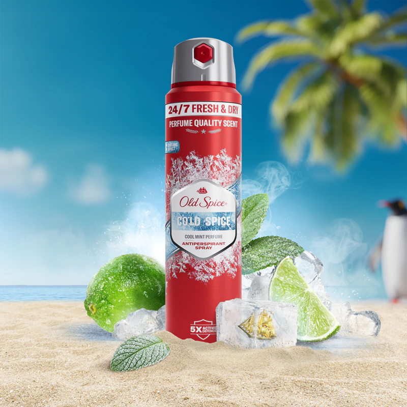 Old Spice Cold Spice antitranspirant spray