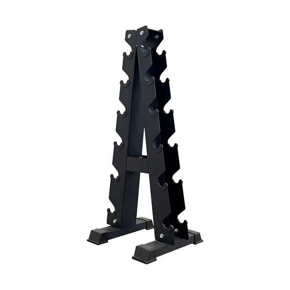 Barbell rack with 12 barbells, 2.5 - 15 kg