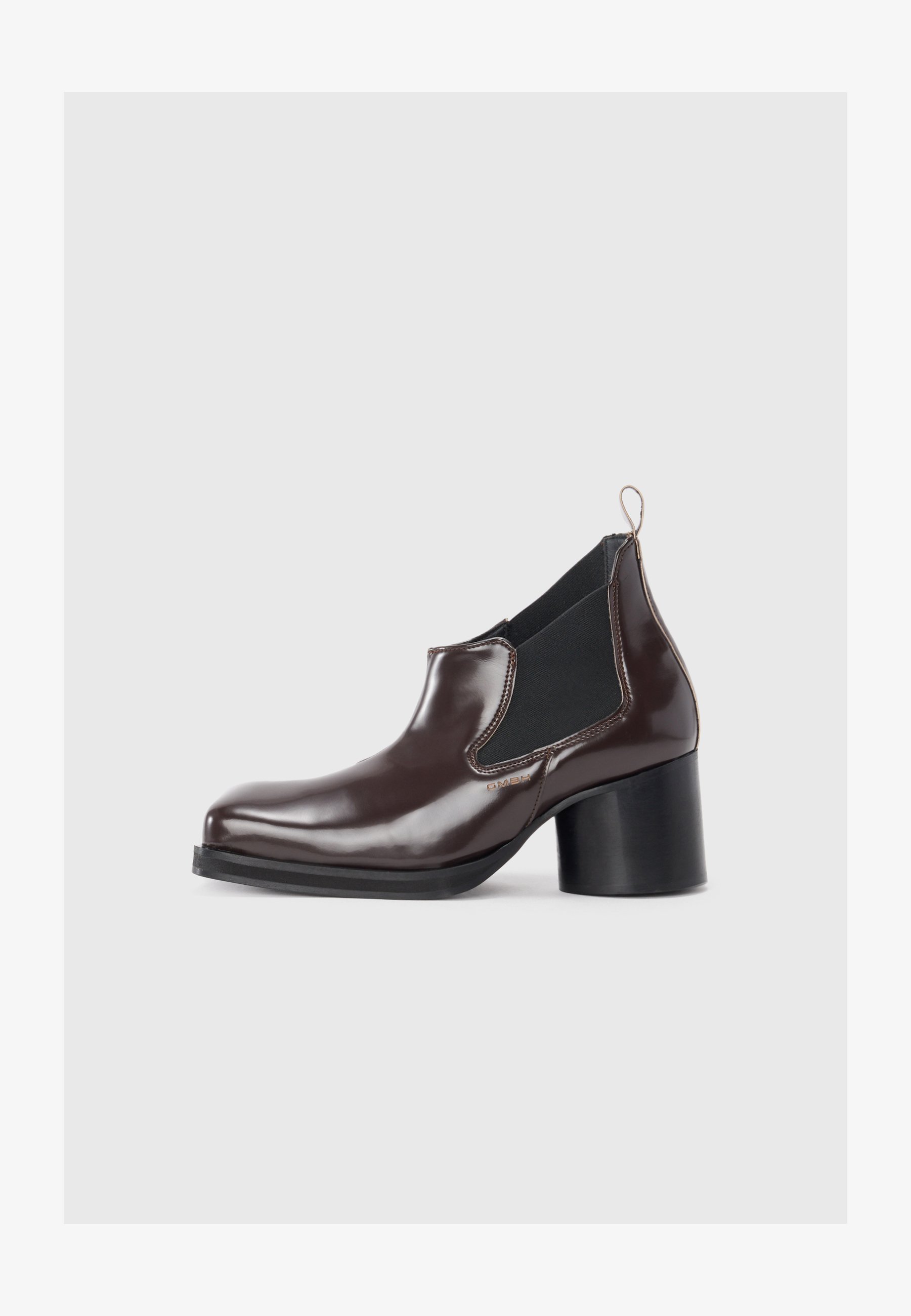 GmbH RIK UNISEX - Enkellaarsjes met hoge hakken - oude mokka