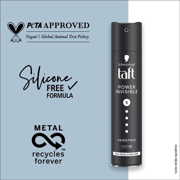 Neviditeľný lak na vlasy Taft Power 250 ml