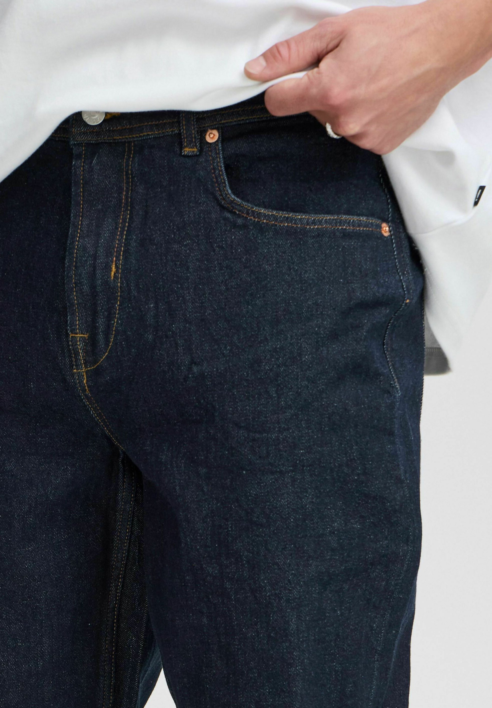 Solid SDMONTE RYAN - Jeans a gamba dritta - denim grezzo