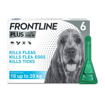 FRONTLINE® Plus Spot On pro psy - M (10-20 kg)