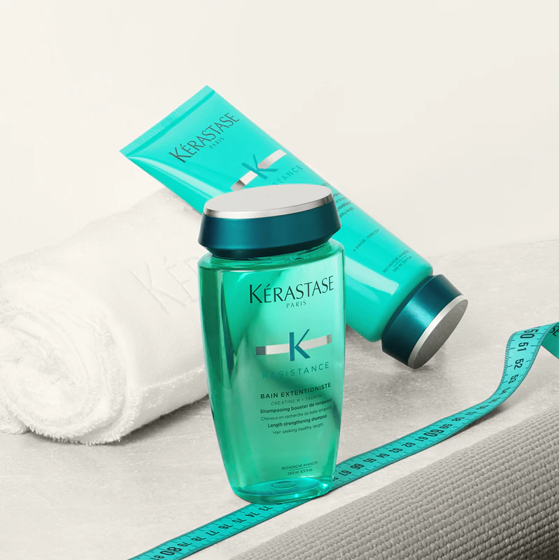Shampoo Kérastase Résistance Bain Extentioniste para aumentar o crescimento do cabelo