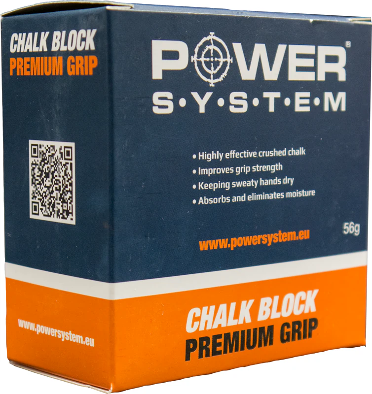 Bloco de magnésio Power System Gym Chalk Block