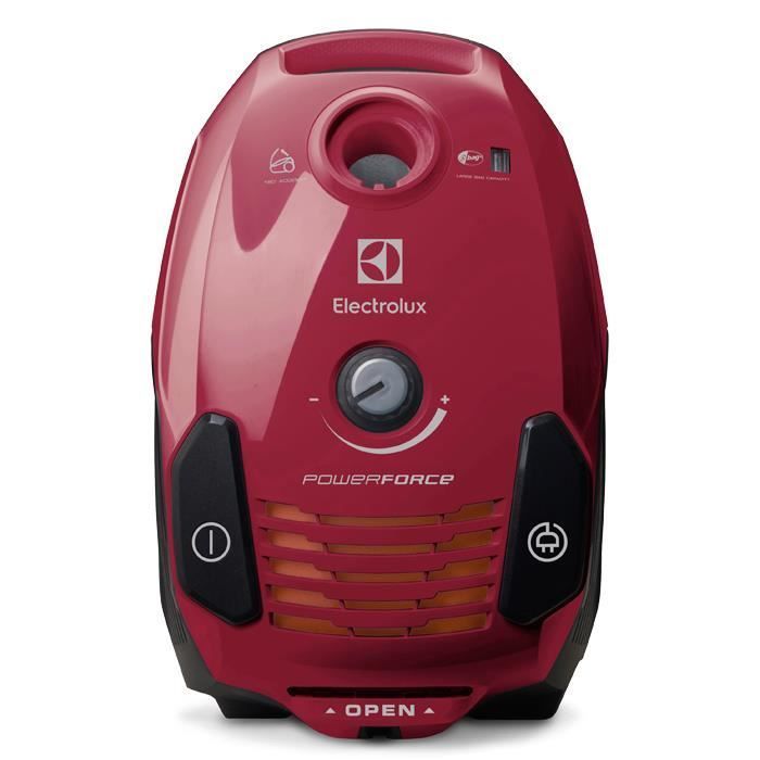 Electrolux EPF61RR Cilinderstofzuiger - 800 W - A-filtratie - Stofzak - 3,5 L