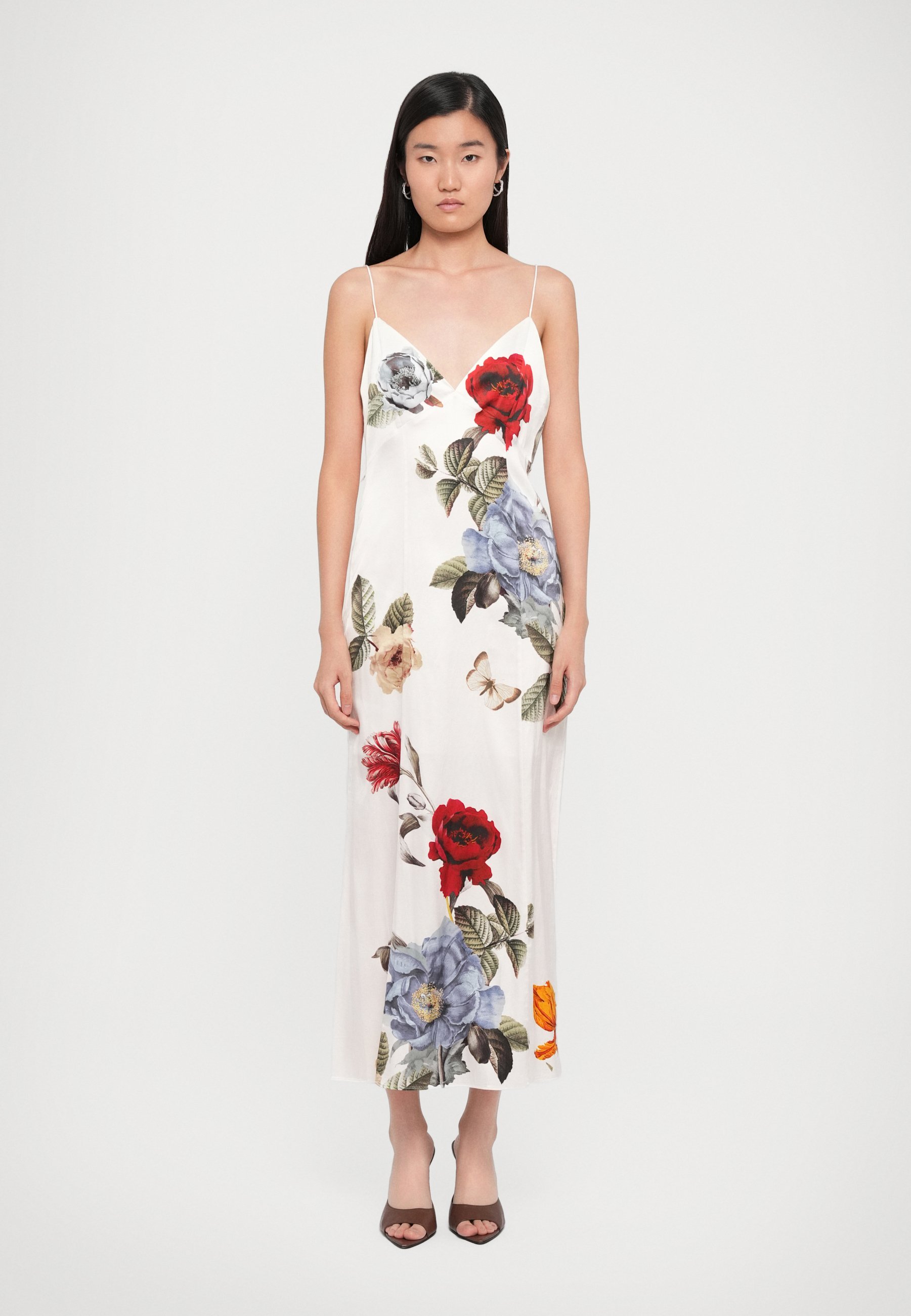 Robe nuisette fendue Julietta d'Alice + Olivia - Robe de jour - Provence