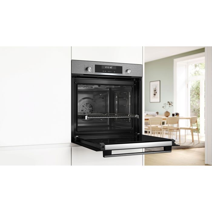 Horno empotrable - Limpieza pirolítica - BOSCH Serie 6 - HBG578ES7 - Acero inoxidable - 59,4 x 54,8 x 59,5 cm