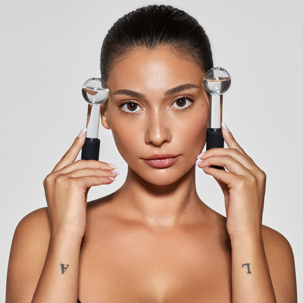 Sfere cosmetice răcoritoare, set de 2