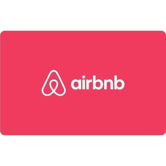 Tarjeta regalo digital de 50 € para usar en Airbnb.