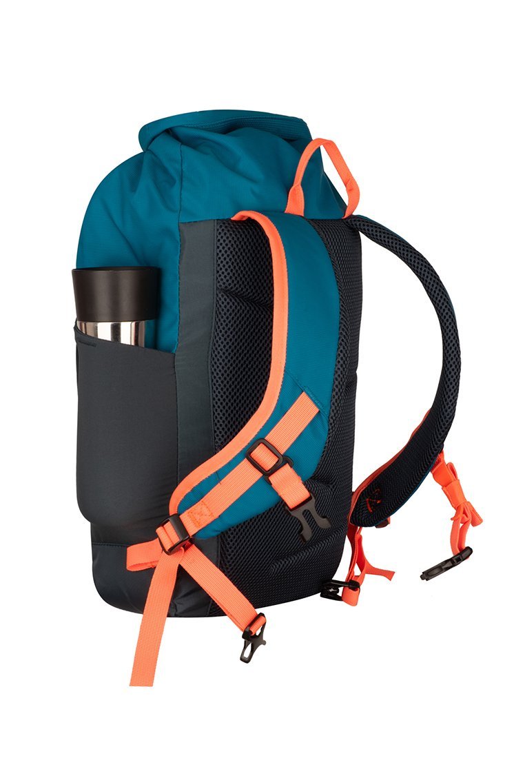 TROLLKIDS SENJA - Rugzak - atlantic blue/dark navy/glow orange