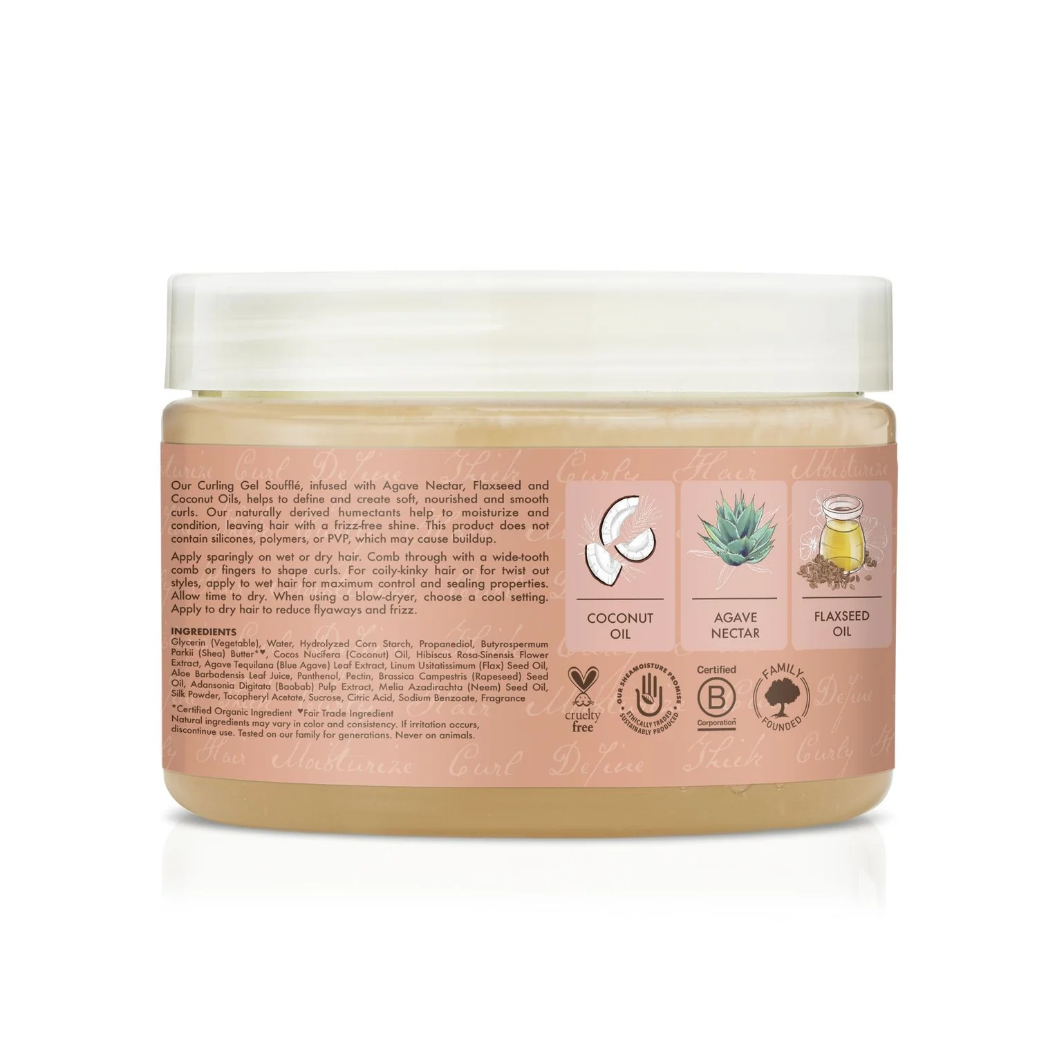 Coconut & Hibiscus Curling Gel Soufflé - Gel Capelli