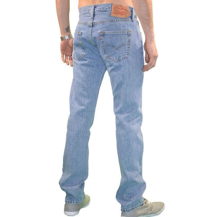 Jeans Levi's 501 0134 Originali Azzurro Chiaro