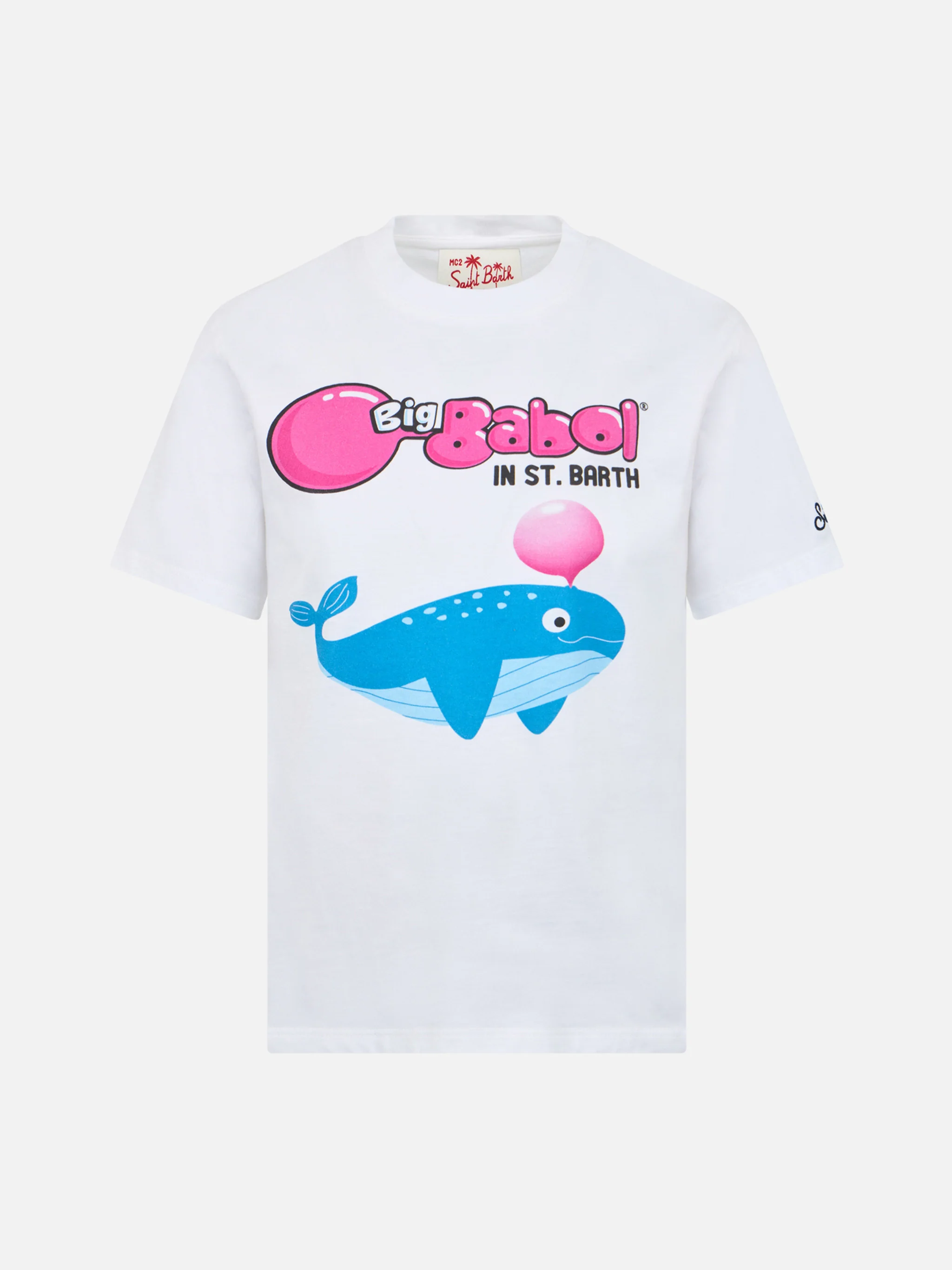 T-shirt da bambino con stampa piazzata balena Big Babol | EDIZIONE SPE