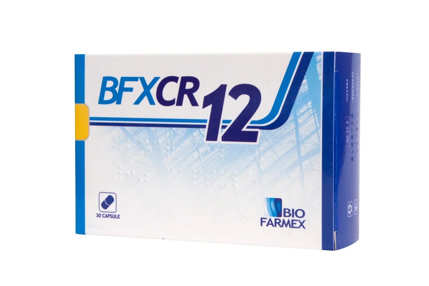 BIOFARMEX Bfx Cr 12 30 cápsulas de 500 mg
