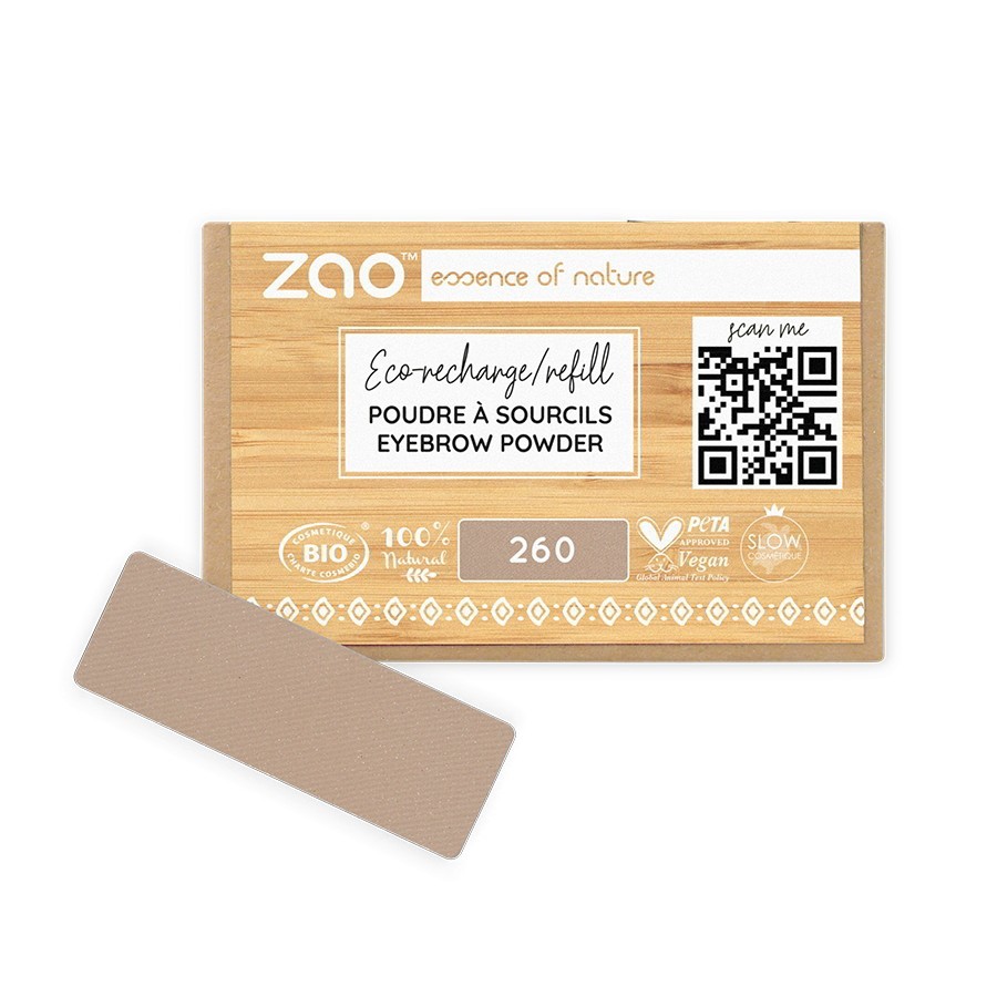 ZAO Poudre à sourcils rectangle