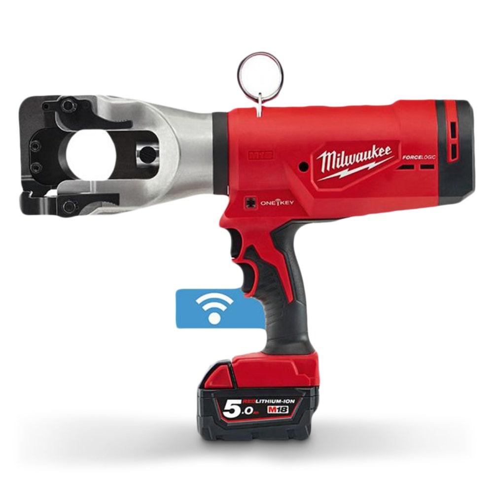 Cortador de cabos aéreos MILWAUKEE 18V com 10 dentes, revestimento BMC M18HCC45-0C