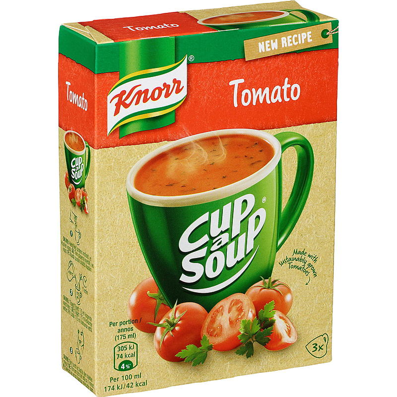 Soupe Knorr Kop, paquet de 3, saveur tomate Knorr