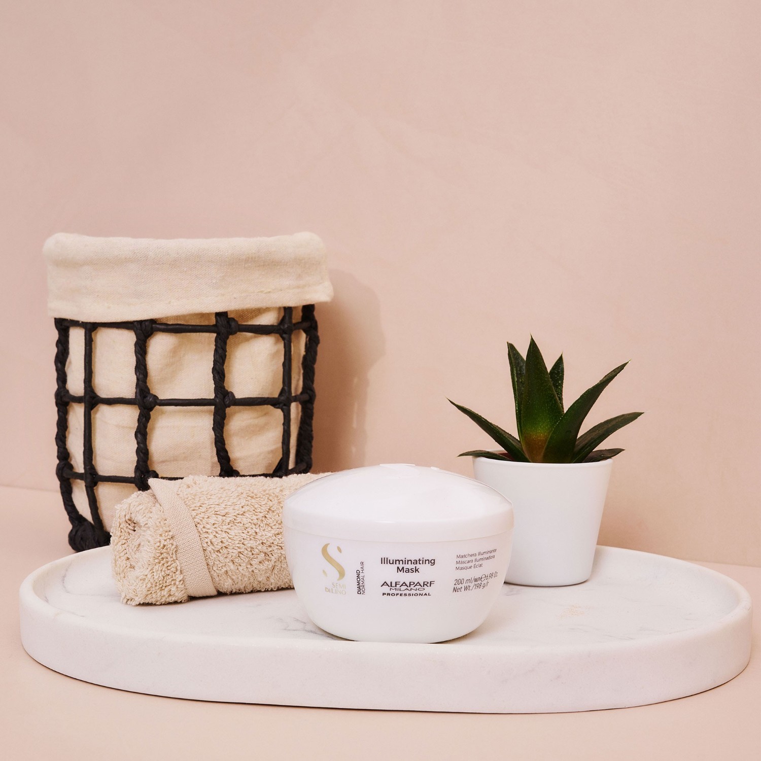 ALFAPARF MILANO Haarmaske Semi di Lino 200 ml - 200 ml