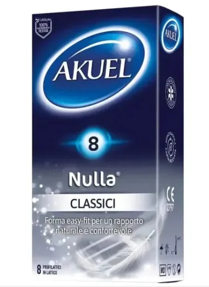 AKUEL Akuel Nulla Classic, porción segura de 8 piezas