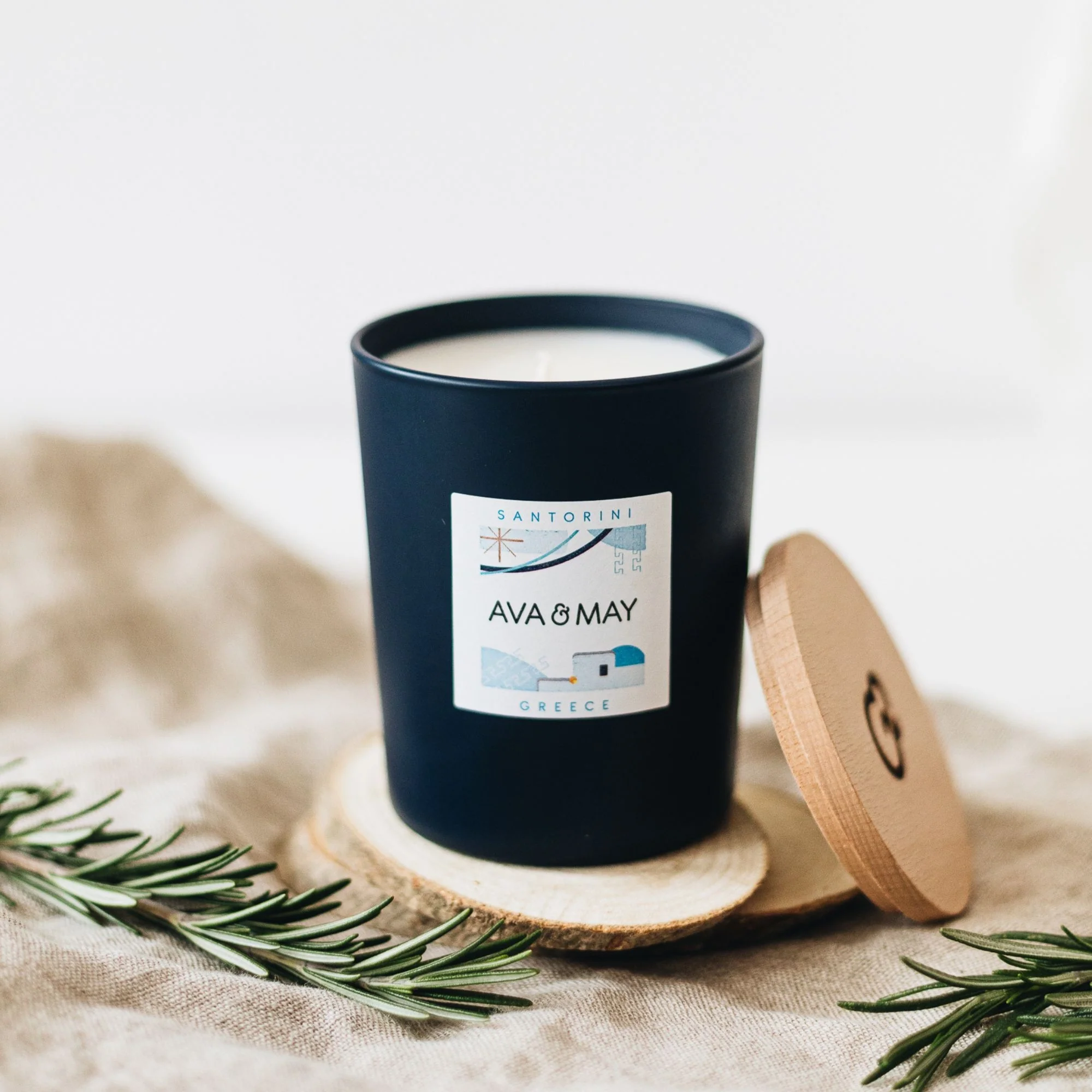 Candele Santorini - Candela Profumata