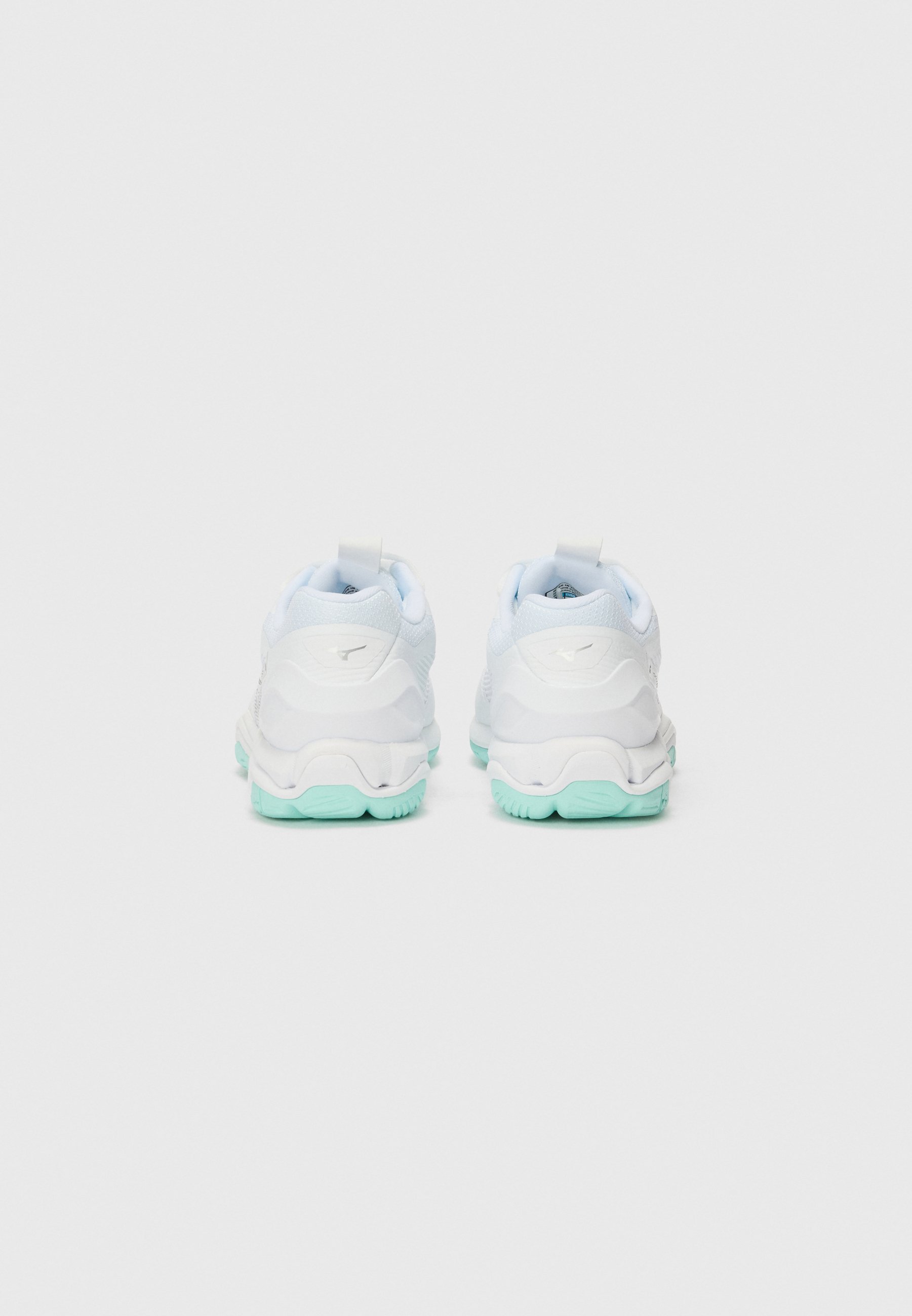 Mizuno WAVE STEALTH 6 - Chaussures de handball - blanc/bleu