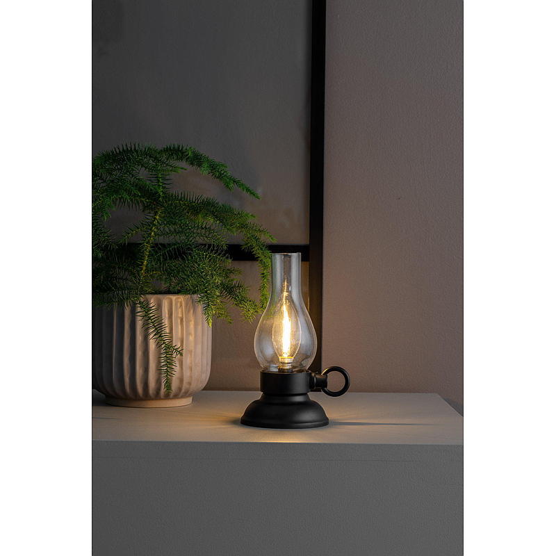 Lampada da interno a LED, dimensioni 12,5x10,7x20,5 cm.