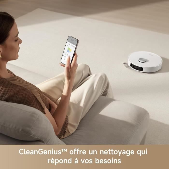 DREAME L10s Ultra Gen 2 - Robot Aspirateur Laveur - 10 000 Pa - Technologie MopExtend RoboSwing - Base Entièrement Automatique