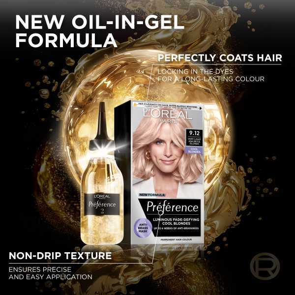 Barva na vlasy Preference Cool Blondes 9.12 Siberia