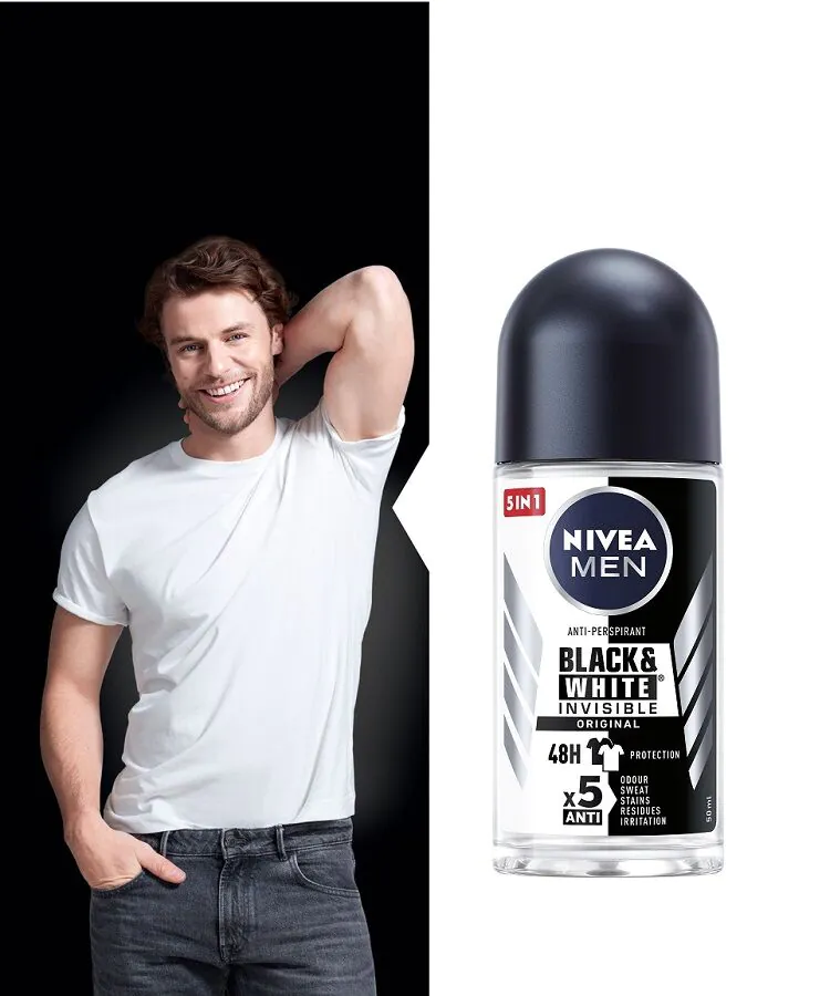 Nivea Deo Roll-On Invisible Power
