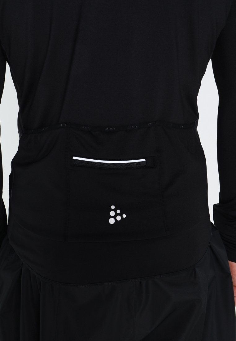 Craft top met lange mouwen - zwart