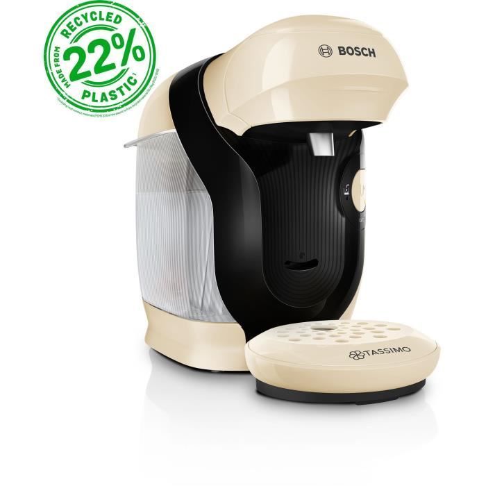 Cafetera multifunción - BOSCH - TASSIMO - T11 Estilo Vainilla - 1400 W