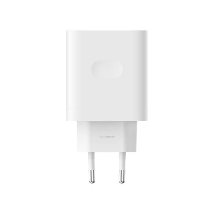 Cargador - OPPO - Supervooc 45 W - USB - Carga rápida - Blanco original