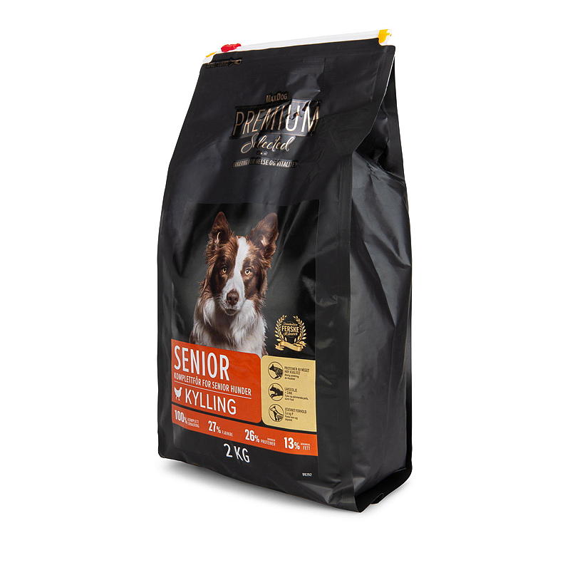 MaxDog Premium Hundefutter 2 kg Premium Selected Senior MaxDog
