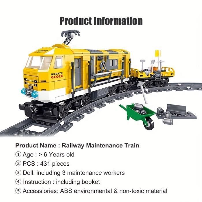 Juguetes eléctricos para niños, bloques de construcción de vías, juguetes de trenes, regalos de Navidad