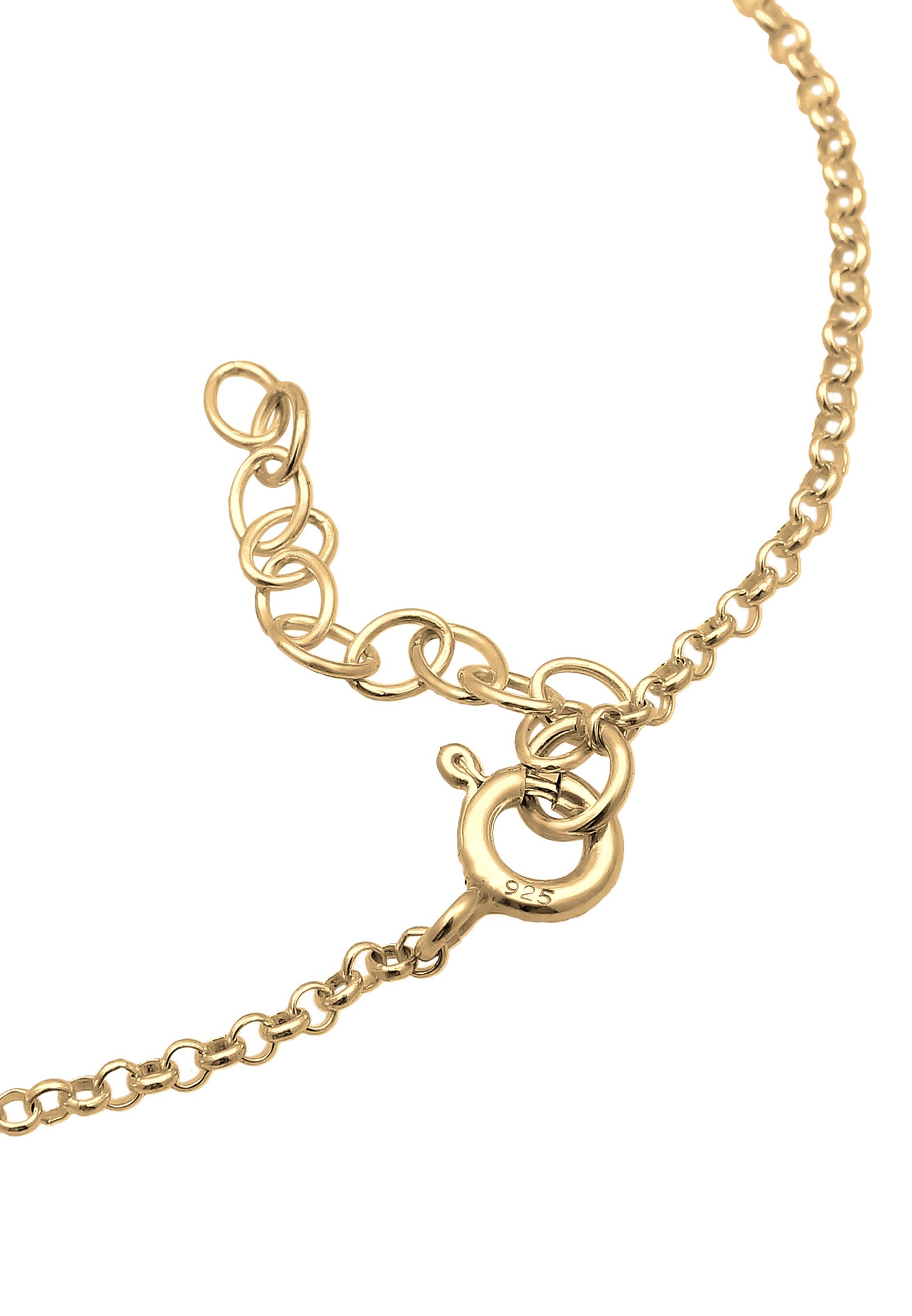 Elli Geo Plaquette Bracelet Femme - (925/1000) Argent