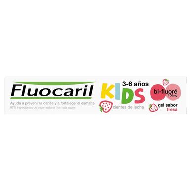 Fluocaril Kids Mansikkahammastahna 3-6 vuotta 50 ml 50 ml