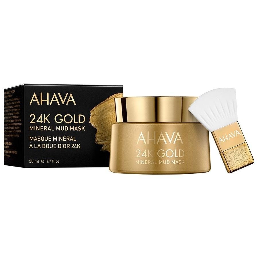 AHAVA molio kaukė su 24 karatų aukso mineraliniu purvu - 50 ml