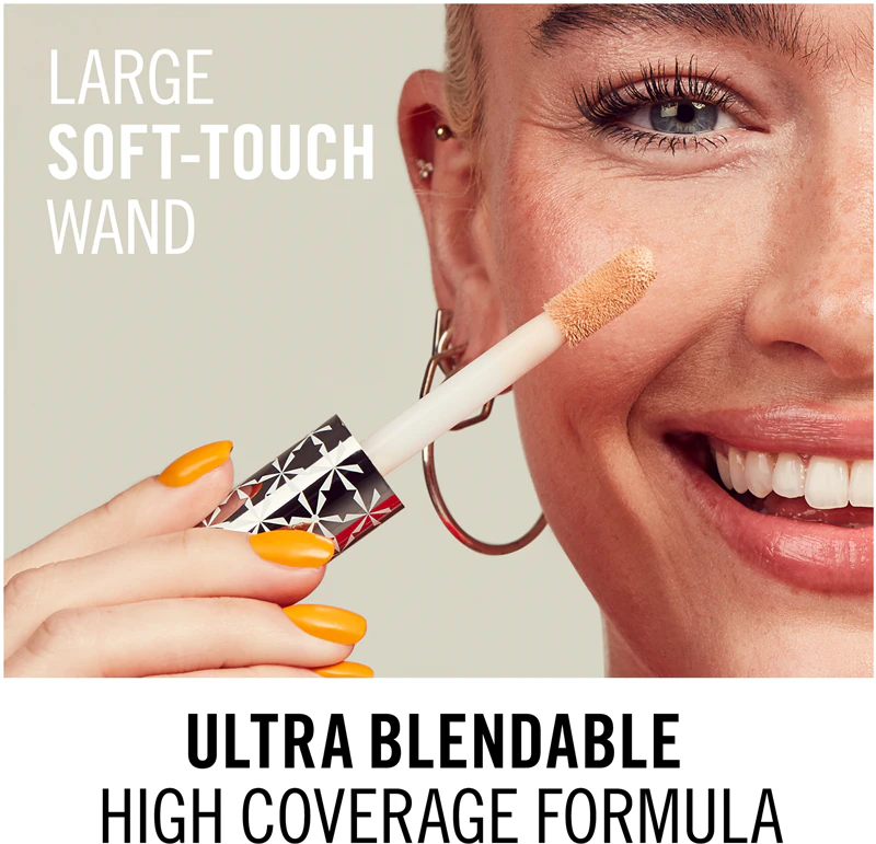 Rimmel The Multi-Tasker 24-uurs concealer die oneffenheden vermindert.