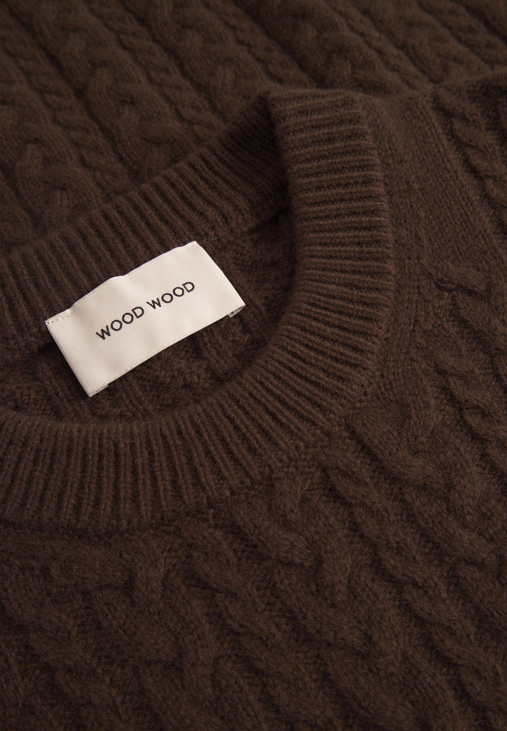 WOOD WOOD CREW NECK - Pullover - delicioso