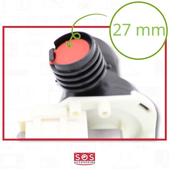 Pompe de vidange pour lave-vaisselle Electrolux - 140000443022